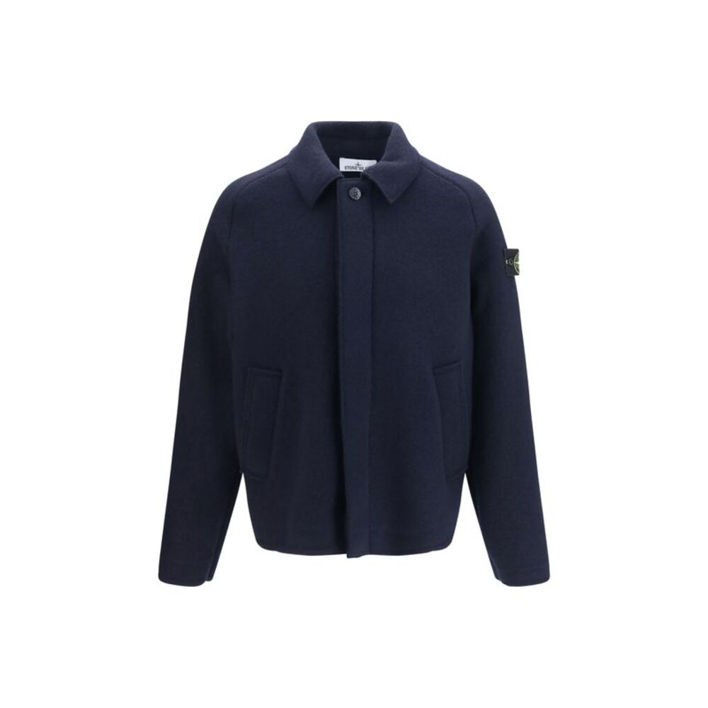 Stone Island Men Virgin Wool Jacket